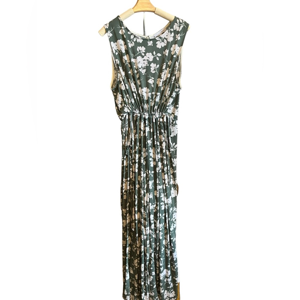 Baltic Born Green Floral Jumpsuit with Pockets!